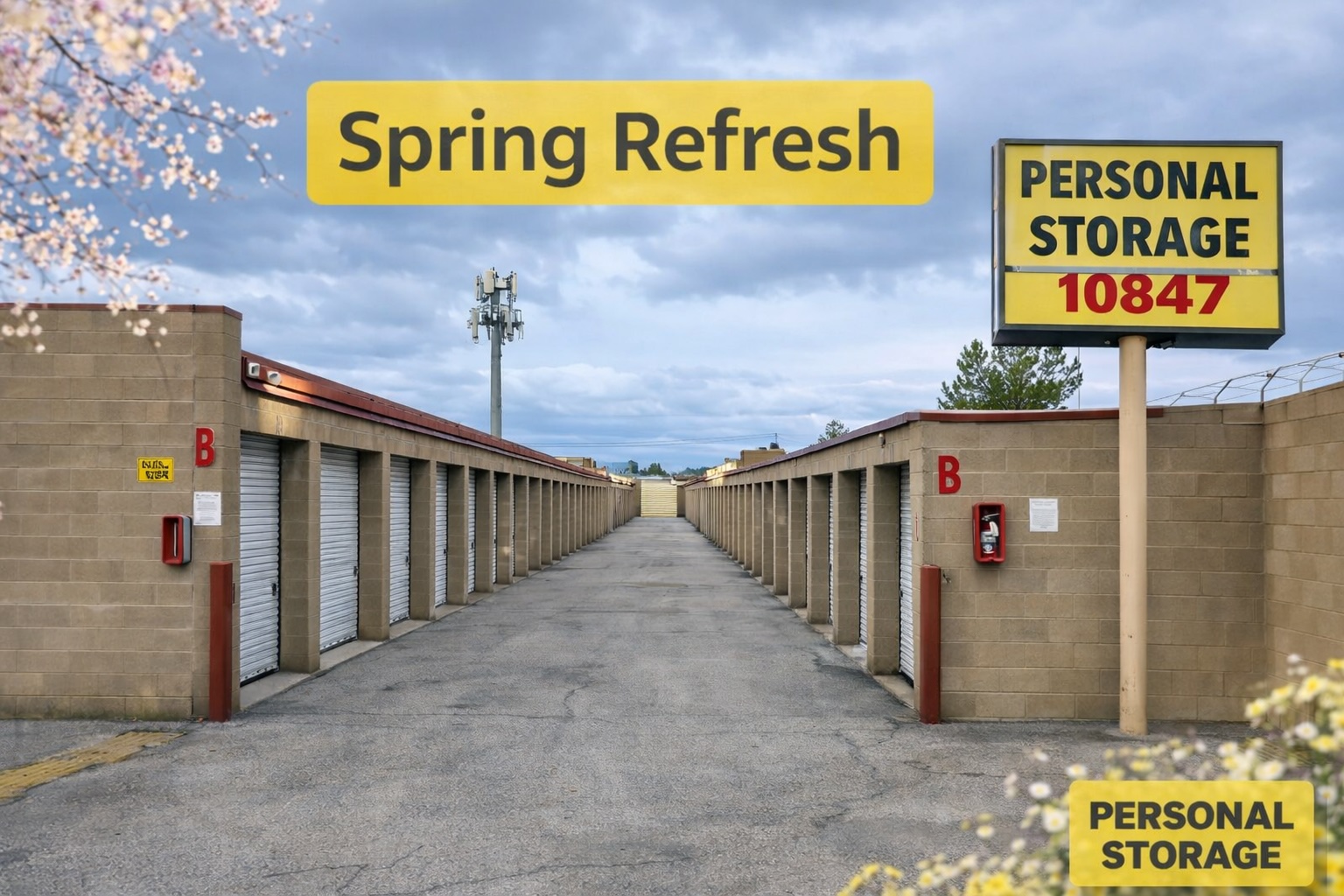 Autoalmacenamiento en North Hollywood para una renovación de primavera