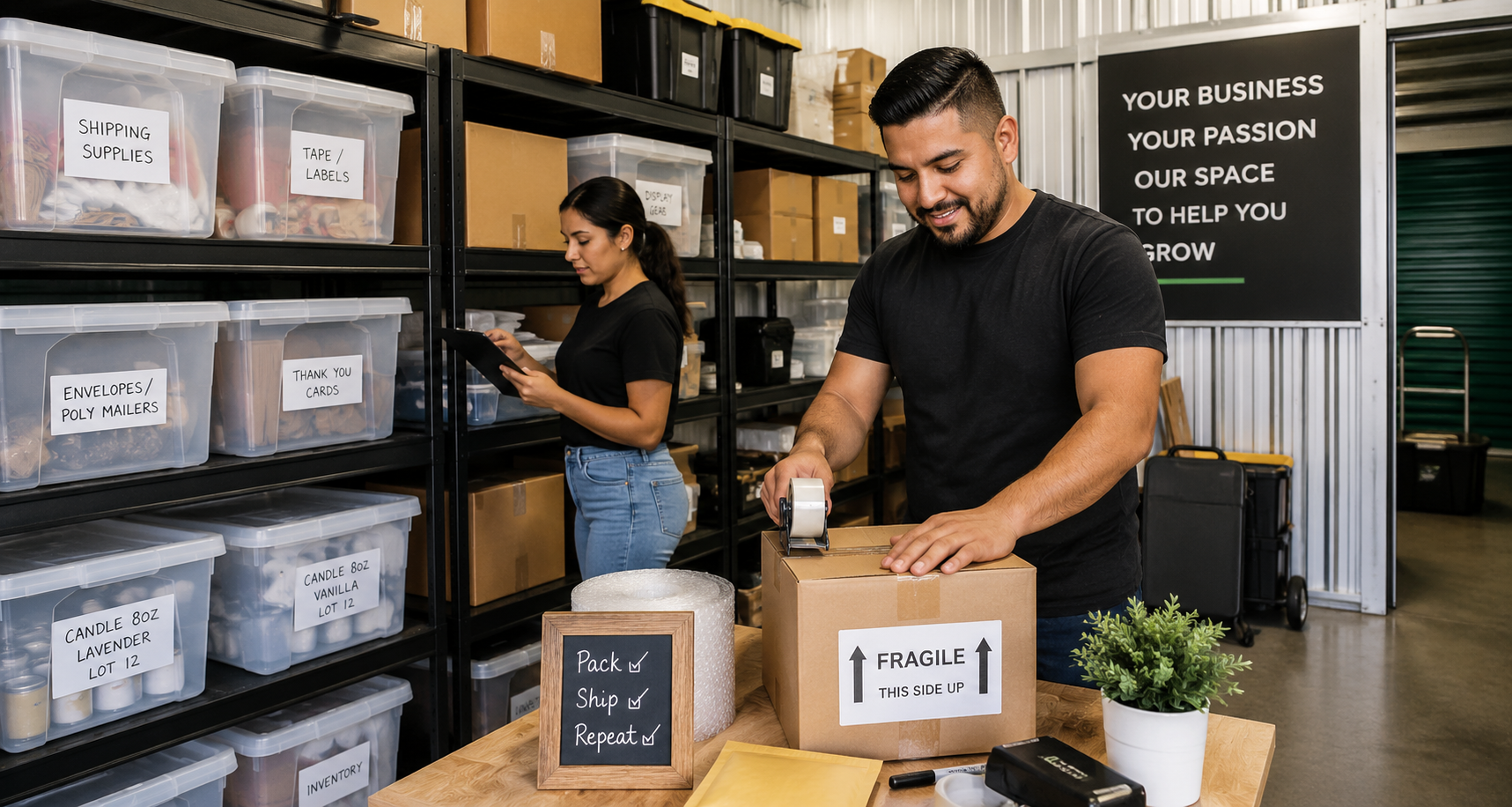 Small Business Storage in the San Fernando Valley: Keep Inventory and Gear Under Control